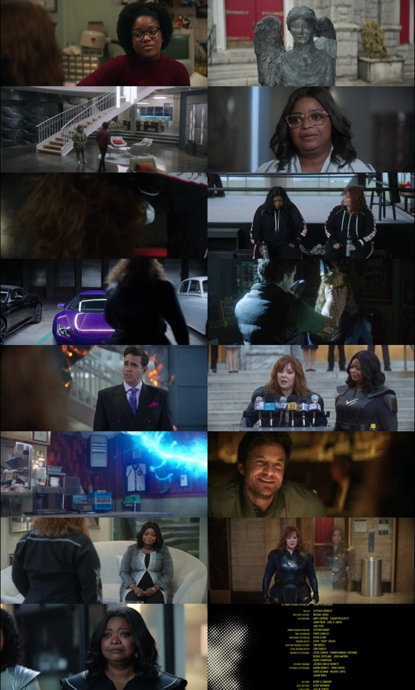 Download Thunder Force | 2021 | Hindi-English | Dual Audio | WEB-DL | Full Movie 480p 720p 1080p